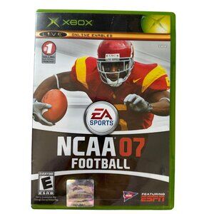 EA Sports XBOX NCAA 07 Football rated E game